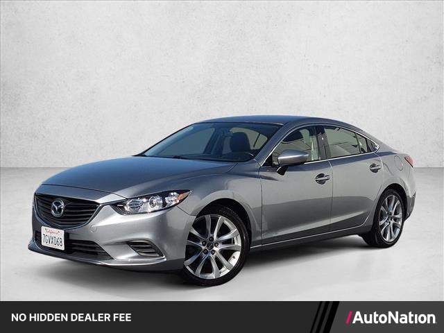 Liquid Silver Metallic 2015 Mazda MAZDA6 Sedan Front-Wheel Drive Automatic