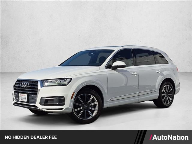 Glacier White Metallic 2019 Audi Q7 SUV / Crossover All-Wheel Drive Automatic