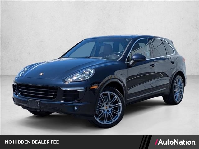 Moonlight Blue Metallic 2016 Porsche Cayenne AWD SUV / Crossover All-Wheel Drive Automatic