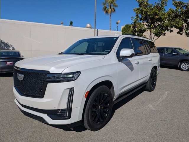 Crystal White Tricoat 2021 Cadillac Escalade Sport Platinum RWD SUV / Crossover Rear-Wheel Drive Automatic