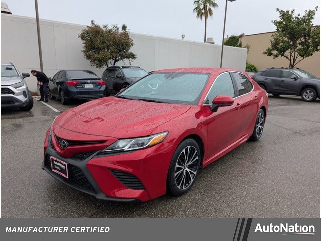 Supersonic Red 2020 Toyota Camry SE FWD Sedan Front-Wheel Drive Automatic