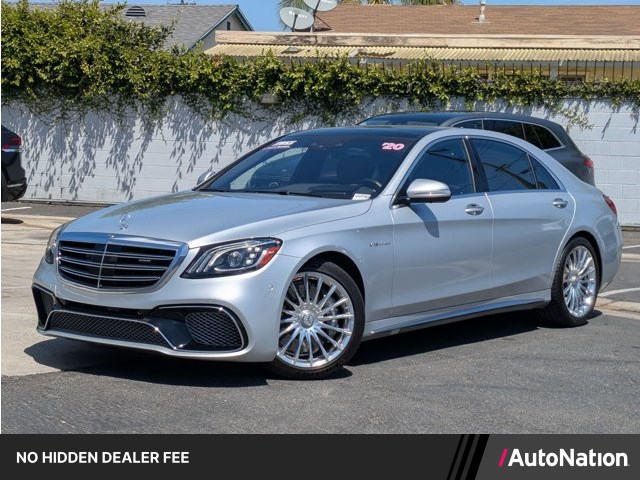Iridium Silver Metallic 2020 Mercedes-Benz S-Class Sedan Rear-Wheel Drive Automatic