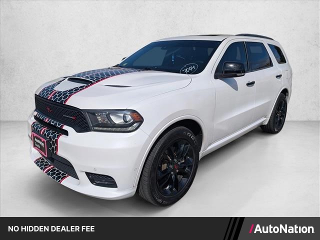 Vice White 2019 Dodge Durango SUV / Crossover All-Wheel Drive 8-Speed Automatic