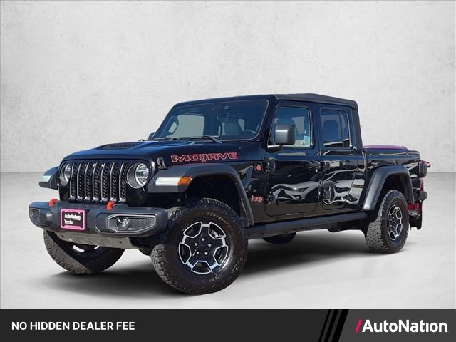 Black Clearcoat 2021 Jeep Gladiator Pickup Truck Four-Wheel Drive 8-Speed Automatic
