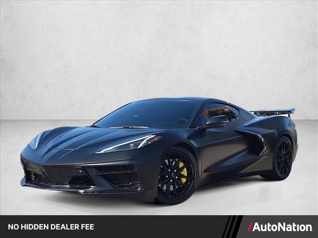 Black 2023 Chevrolet Corvette Coupe Rear-Wheel Drive 8-Speed Automatic