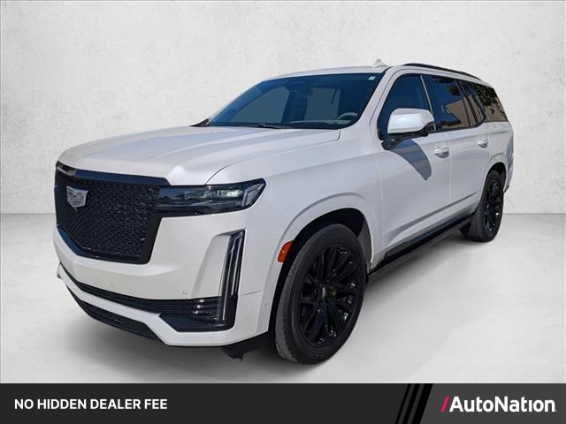 Crystal White Tricoat 2021 Cadillac Escalade Sport Platinum RWD SUV / Crossover Rear-Wheel Drive Automatic
