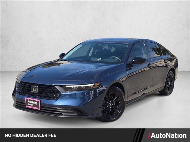 Canyon River Blue Metallic 2025 Honda Accord Sedan Front-Wheel Drive Automatic