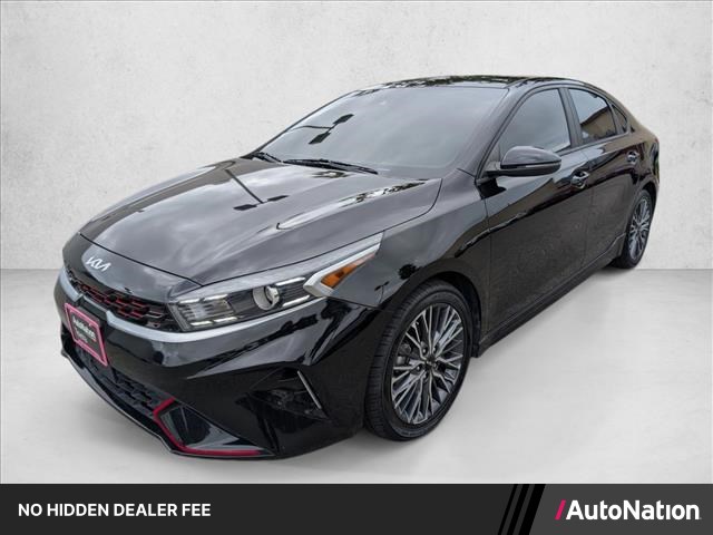 Aurora Black 2022 Kia Forte Sedan Front-Wheel Drive Automatic