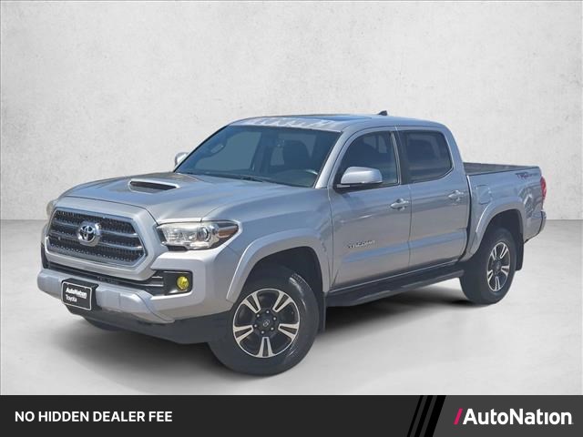 Silver Sky Metallic 2017 Toyota Tacoma Pickup Truck 4X2 Automatic