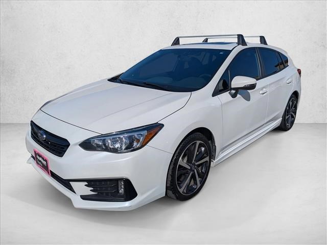 Crystal White Pearl 2022 Subaru Impreza Sport Wagon AWD Wagon All-Wheel Drive Automatic