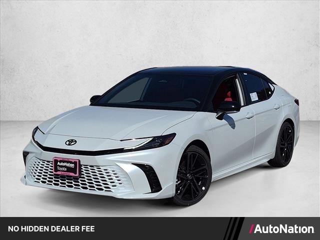 Wind Chill Pearl w/Midnight Black Metallic Roof 2026 Toyota Camry Sedan Front-Wheel Drive Automatic