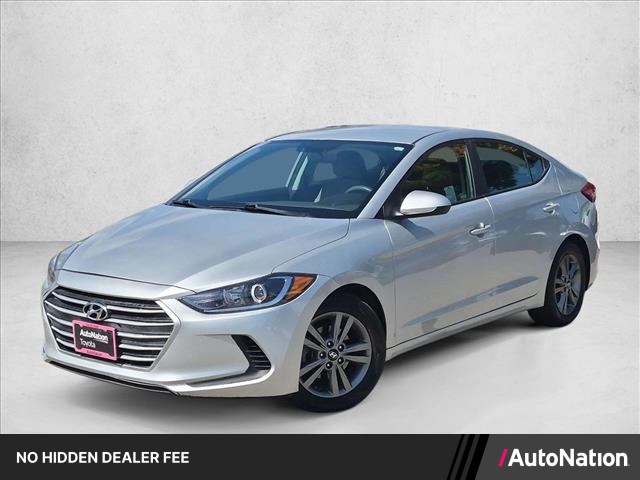 Symphony Silver 2018 Hyundai Elantra Sedan Front-Wheel Drive Automatic