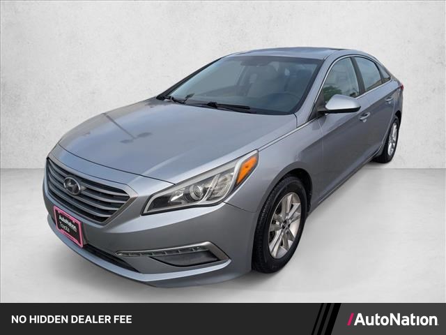 Shale Gray Metallic 2015 Hyundai Sonata Sedan Front-Wheel Drive Automatic