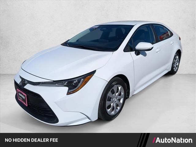 Ice Cap 2023 Toyota Corolla LE FWD Sedan Front-Wheel Drive Continuously Variable Transmission
