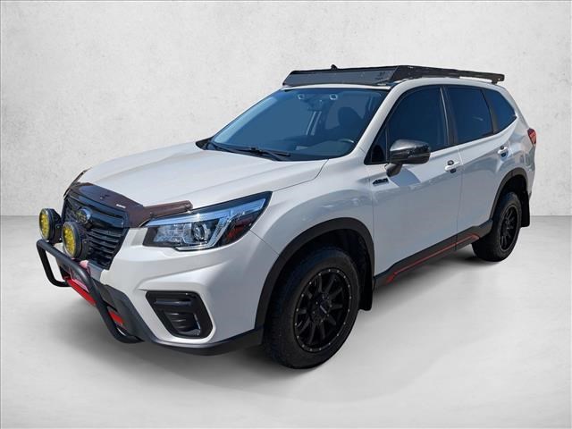 Crystal White Pearl 2020 Subaru Forester 2.5i Sport AWD SUV / Crossover All-Wheel Drive Automatic