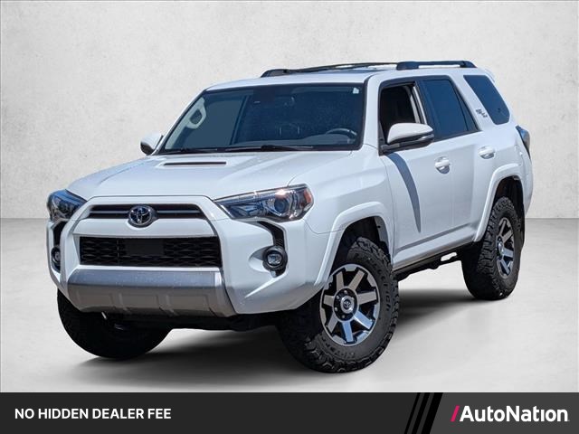 Super White 2021 Toyota 4Runner SUV / Crossover Four-Wheel Drive Automatic