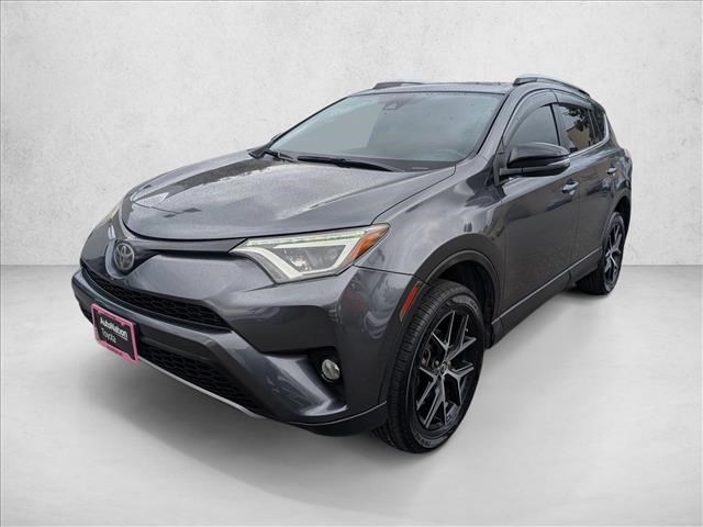 Black 2018 Toyota RAV4 SE SUV / Crossover Front-Wheel Drive Automatic