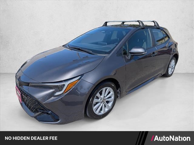 Magnetic Gray Metallic 2023 Toyota Corolla Hatchback SE FWD Hatchback Front-Wheel Drive Continuously Variable Transmission