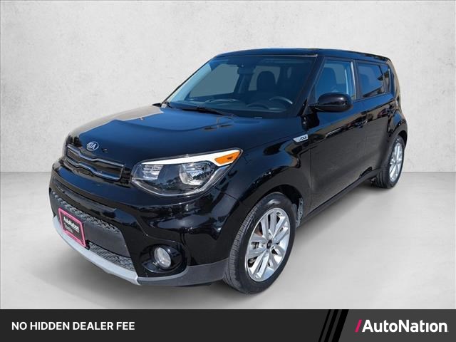 Shadow Black 2019 Kia Soul + FWD Wagon Front-Wheel Drive Automatic