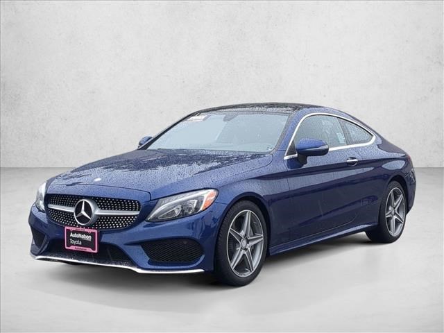 Brilliant Blue Metallic 2017 Mercedes-Benz C-Class C 300 Coupe Coupe Rear-Wheel Drive Automatic