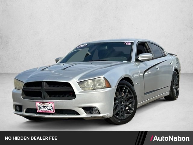 Bright Silver Metallic 2012 Dodge Charger Sedan Rear-Wheel Drive 5-Speed Automatic