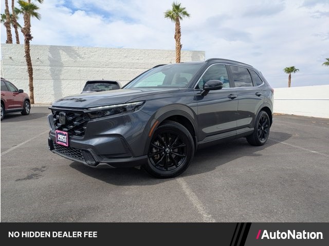 Meteorite Gray Metallic 2023 Honda CR-V Hybrid SUV / Crossover Front-Wheel Drive Automatic