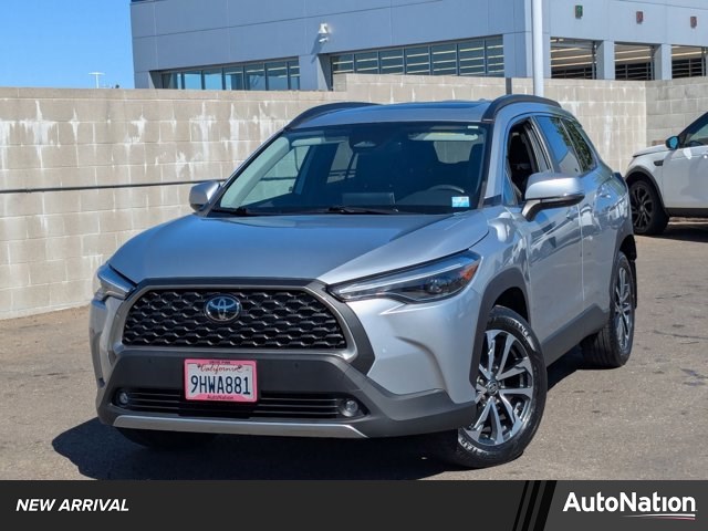 Sonic Silver 2023 Toyota Corolla Cross XLE AWD SUV / Crossover All-Wheel Drive Automatic