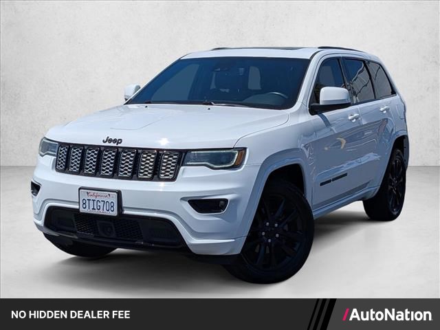 Bright White Clearcoat 2020 Jeep Grand Cherokee SUV / Crossover Four-Wheel Drive 8-Speed Automatic