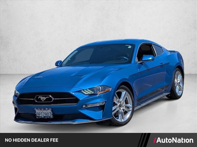 Velocity Blue Metallic 2019 Ford Mustang Coupe Rear-Wheel Drive Automatic