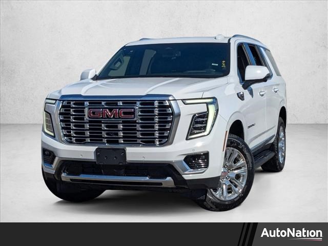 Summit White 2025 GMC Yukon Denali 4WD SUV / Crossover Four-Wheel Drive Automatic