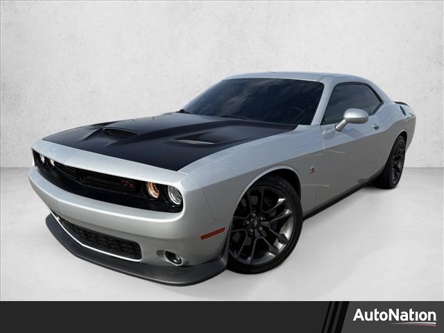 Triple Nickel Clearcoat 2023 Dodge Challenger R/T Scat Pack RWD Coupe Rear-Wheel Drive 8-Speed Automatic
