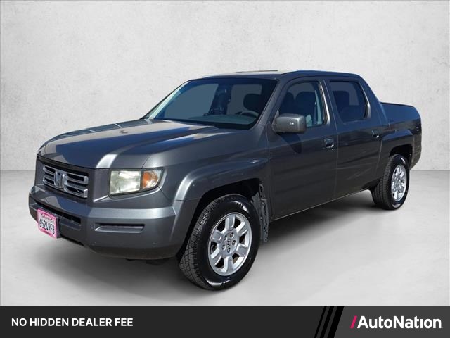 Silver/Gray 2007 Honda Ridgeline Pickup Truck All-Wheel Drive 5-Speed Automatic