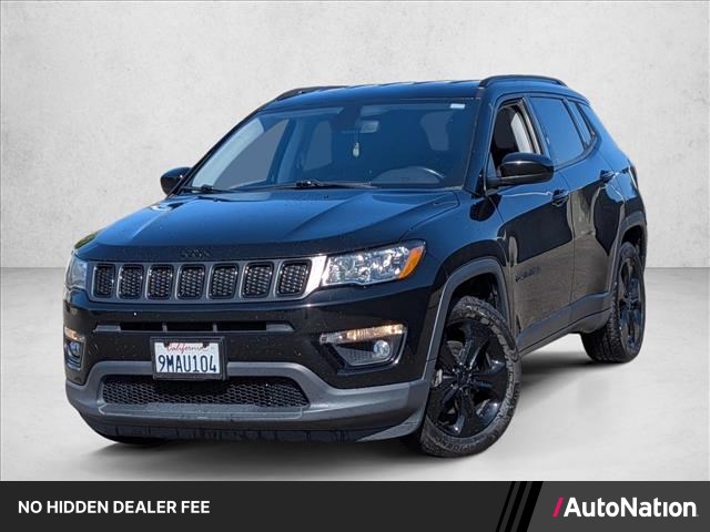 Diamond Black Crystal Pearlcoat 2020 Jeep Compass SUV / Crossover Front-Wheel Drive 6-Speed Automatic