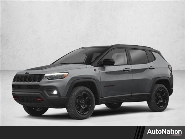Sting-Gray Clearcoat 2024 Jeep Compass Trailhawk 4WD SUV / Crossover Four-Wheel Drive 8-Speed Automatic