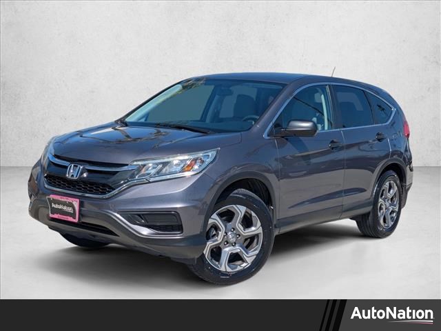 Silver/Gray 2016 Honda CR-V LX FWD SUV / Crossover Front-Wheel Drive Automatic