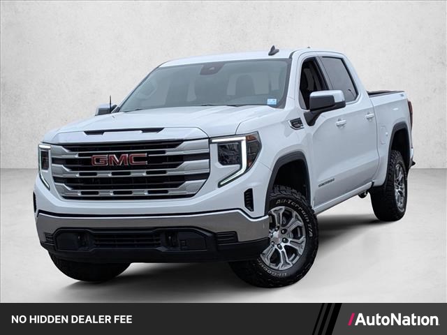 Summit White 2025 GMC Sierra 1500 Pickup Truck Four-Wheel Drive Automatic