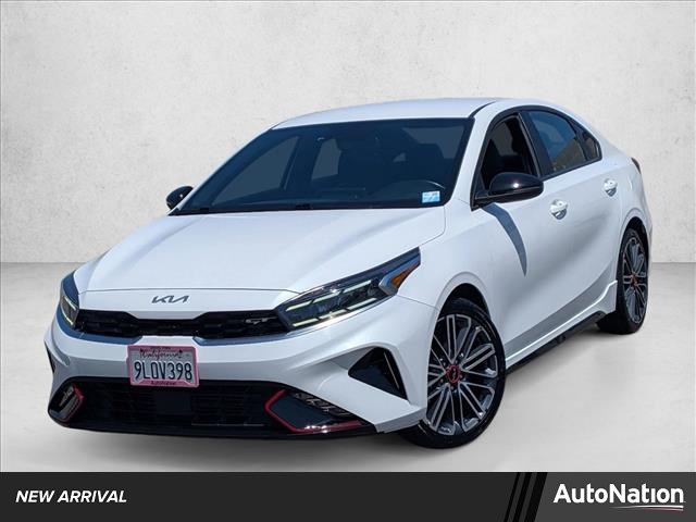 Snow White Pearl 2024 Kia Forte GT FWD Sedan Front-Wheel Drive Automatic