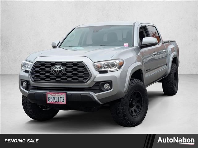 Celestial Silver Metallic 2023 Toyota Tacoma SR5 V6 Double Cab 4WD Pickup Truck Four-Wheel Drive Automatic
