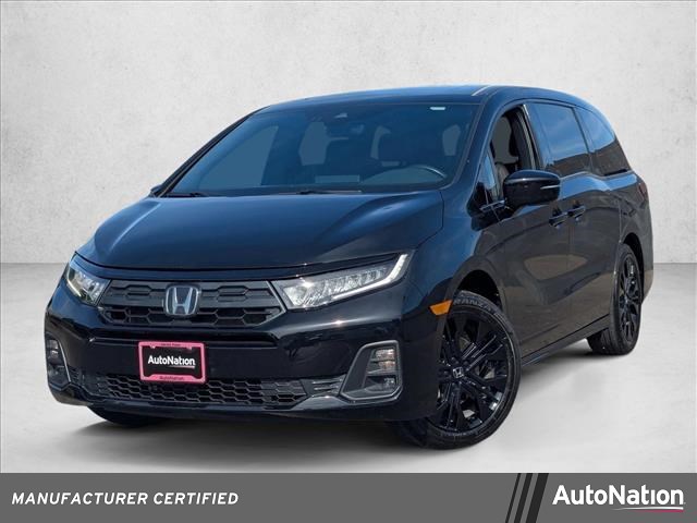 Black 2025 Honda Odyssey Sport-L FWD Minivan Front-Wheel Drive Automatic