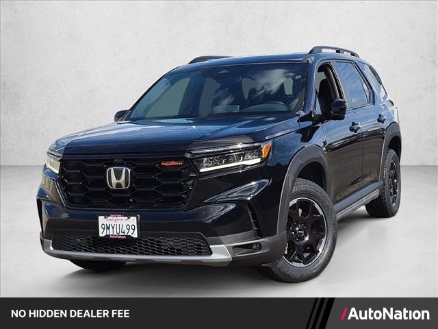 Crystal Black Pearl 2025 Honda Pilot SUV / Crossover All-Wheel Drive Automatic
