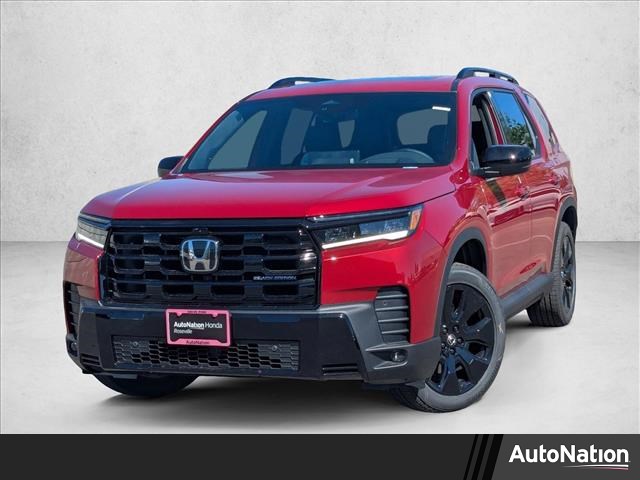 Radiant Red Metallic Ii 2026 Honda Pilot Black Edition AWD SUV / Crossover All-Wheel Drive Automatic