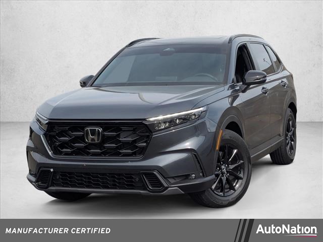 Canyon River Blue Metallic 2026 Honda CR-V Hybrid Sport-L FWD SUV / Crossover Front-Wheel Drive Continuously Variable Transmission