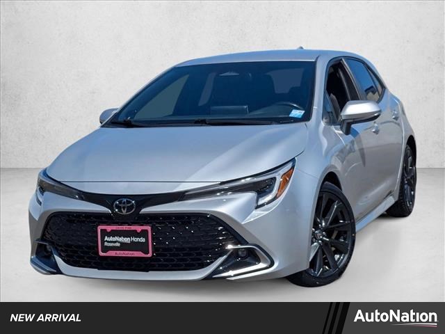 Classic Silver Metallic 2023 Toyota Corolla Hatchback XSE FWD Hatchback Front-Wheel Drive Automatic