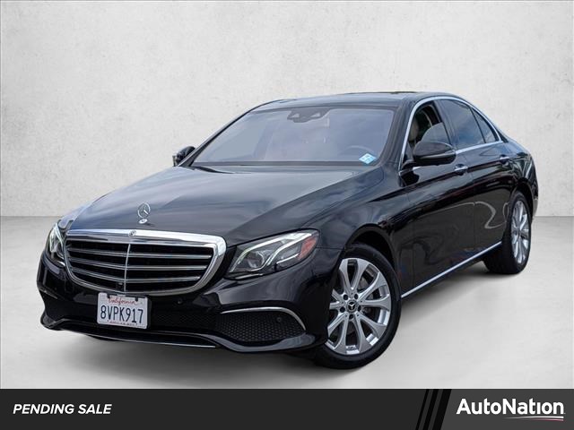 Black 2019 Mercedes-Benz E-Class E 300 Sedan RWD Sedan Rear-Wheel Drive Automatic