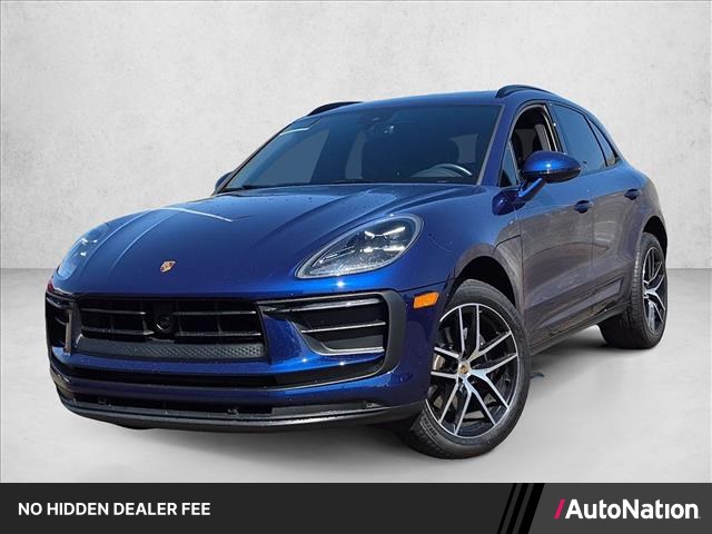 Gentian Blue Metal 2025 Porsche Macan SUV / Crossover All-Wheel Drive Automatic