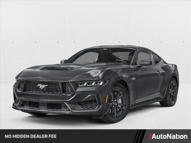 Carbonized Gray Metallic 2025 Ford Mustang Coupe Rear-Wheel Drive Automatic