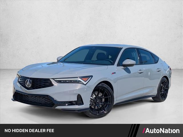 Silver/Gray 2026 Acura Integra FWD with A-SPEC Package Sedan Front-Wheel Drive Automatic