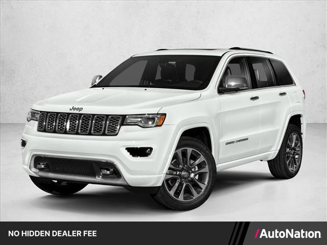 Diamond Black Crystal Pearlcoat 2018 Jeep Grand Cherokee SUV / Crossover Four-Wheel Drive 8-Speed Automatic