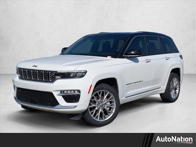 Bright White Clearcoat 2023 Jeep Grand Cherokee Summit RWD SUV / Crossover 4X2 8-Speed Automatic