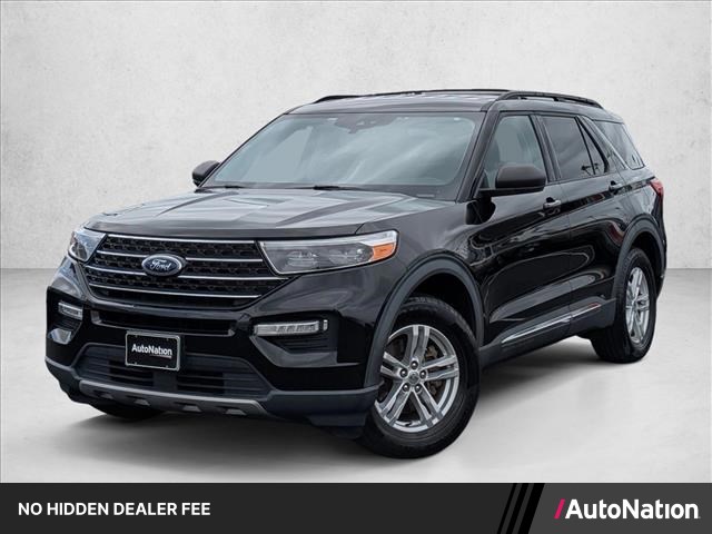 Agate Black Metallic 2020 Ford Explorer SUV / Crossover All-Wheel Drive Automatic